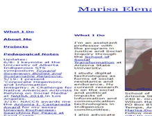 Tablet Screenshot of marisaduarte.net